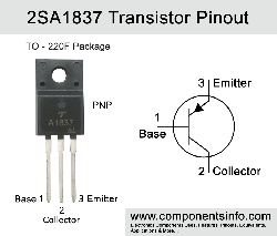 Transistor bipolaire PNP  2SA1837
