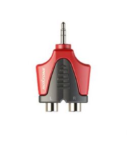 Adaptateur 2 RCA Femelle-Jack 3,5 Stéréo ROXTONE RPAN 350