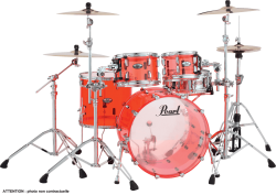 Pearl Crystal Beat fusion 20" Ruby Red