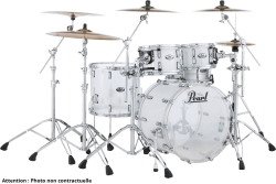 Pearl Crystal Beat rock 22" double tom basse Frost Acrylic