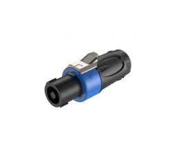 Fiche Speakon mâle ROXTONE RS4F-N-BU