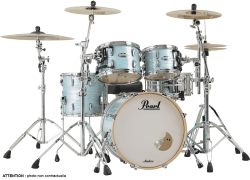 Pearl Master Maple Complete fusion 20" Ice Blue Oyster