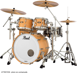Pearl Masters Maple Gum Rock 3 fûts 22" Hand Rubbed Natural Maple