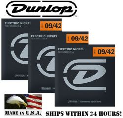 DUNLOP CORDES GUITARE - DEN0942 09/42