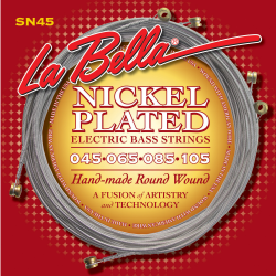 LA BELLA SN45 NICKEL 45-105 STRINGS BASS