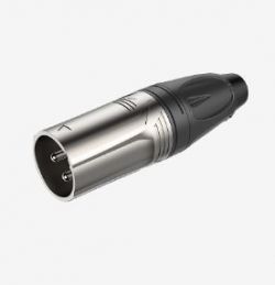 Fiche XLR Male Chrome RX3M-NT