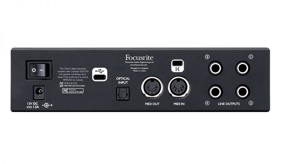 FOCUSRITE - CLARETT - 2PRE USB