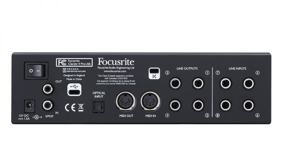 FOCUSRITE - CLARETT 4PRE USB