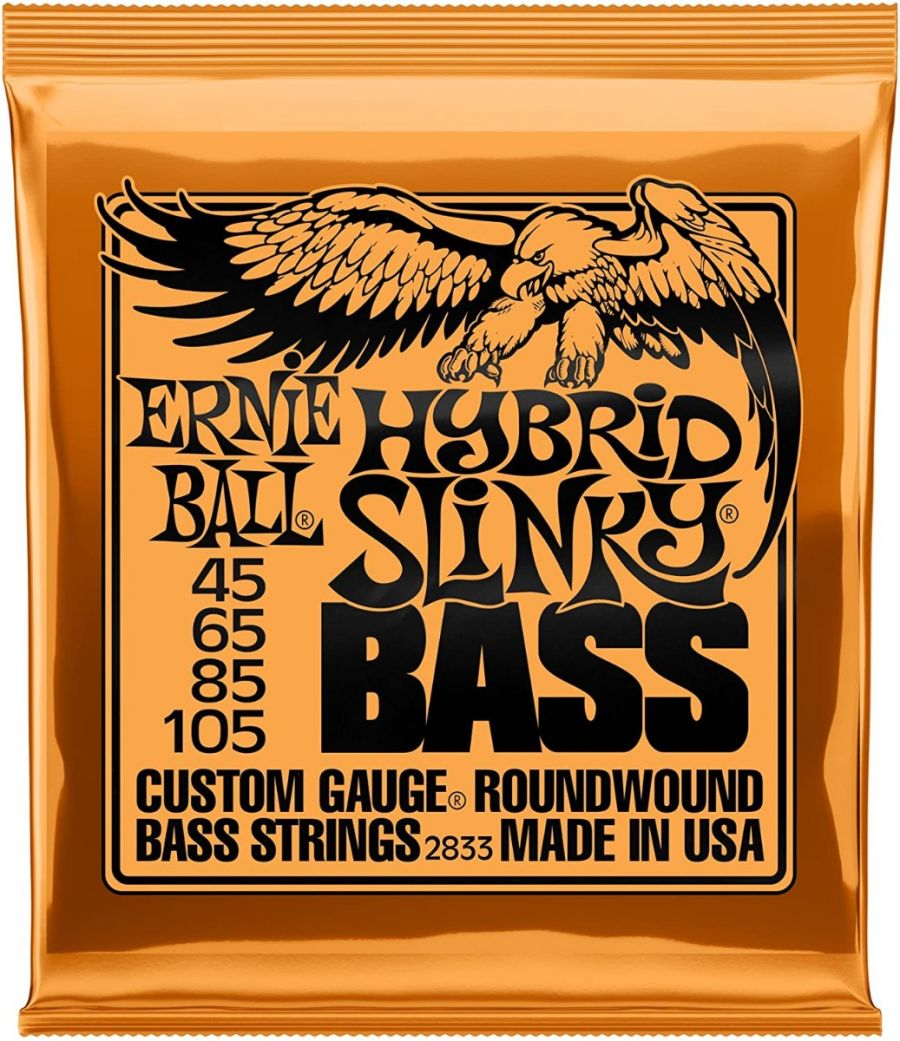 Ernie Ball Slinky guitare basse Hybrid Slinky 045 - 105