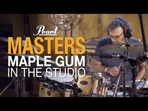 Pearl Masters Maple Gum Rock 3 fûts 22