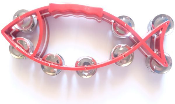 ATB003 GP Percussion Fish Tambourine