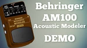 BEHRINGER ACOUSTIC MODELER AM100